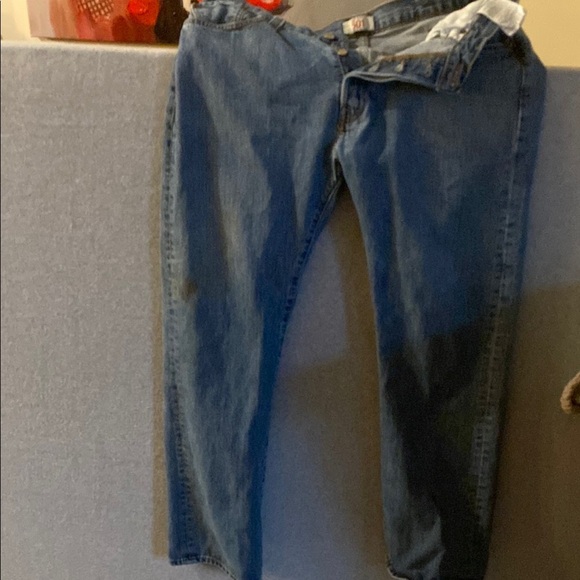 Levi's Classic 501 Relaxed Fit Men's Jeans - Blue - Picture 4 of 4